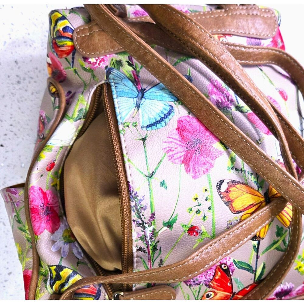 Multi-Sac Major Butterfly Print Backpack - Picture 10 of 11